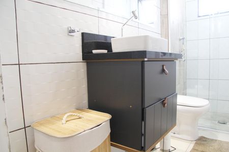 Apartamento à venda com 62m², 2 quartos e 1 vagaBanheiro Social