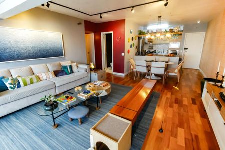 Sala de apartamento para alugar com 2 quartos, 104m² em Parque Reboucas, São Paulo