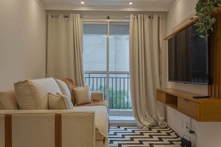 Sala de apartamento para alugar com 1 quarto, 42m² em Jardim Olavo Bilac, São Bernardo do Campo