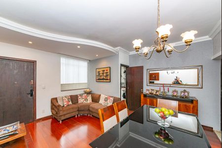 Sala de apartamento à venda com 3 quartos, 91m² em Jardim America, Belo Horizonte