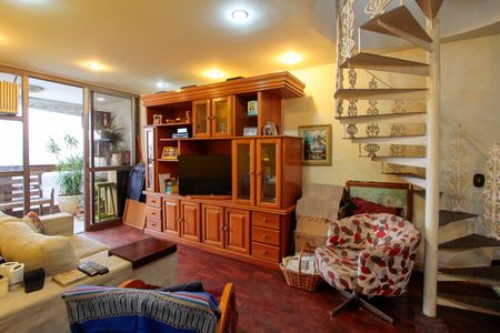 Sala de apartamento para alugar com 3 quartos, 250m² em Barra da Tijuca, Rio de Janeiro