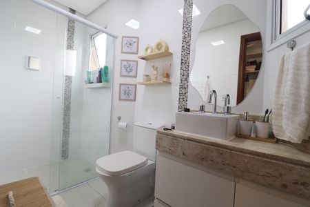 Apartamento à venda com 95m², 3 quartos e 2 vagasBanheiro da Suíte