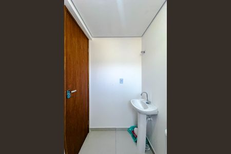 Banheiro Social de apartamento à venda com 1 quarto, 27m² em Quarta Parada, São Paulo
