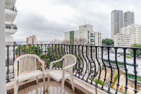 Varanda de apartamento à venda com 3 quartos, 104m² em Alto de Pinheiros, São Paulo