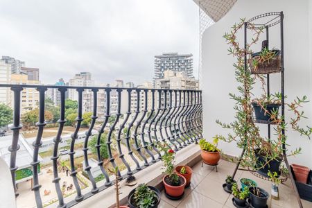 Varanda de apartamento à venda com 3 quartos, 104m² em Alto de Pinheiros, São Paulo