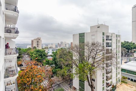 Vista da Varanda de apartamento à venda com 3 quartos, 104m² em Alto de Pinheiros, São Paulo
