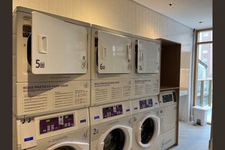 Studio para alugar com 27m², 1 quarto e sem vagaLavanderia