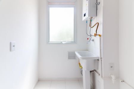 Apartamento para alugar com 46m², 2 quartos e 1 vaga Apartamento para alugar com 46m², 2 quartos e 1 vagaCozinha e Área de Serviço