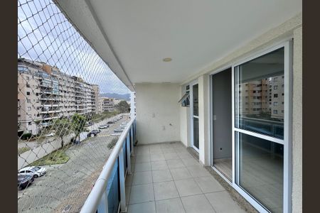 Varanda da Sala de apartamento à venda com 3 quartos, 92m² em Recreio dos Bandeirantes, Rio de Janeiro