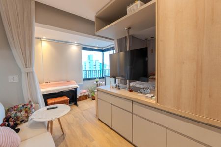 Studio para alugar com 33m², 1 quarto e 1 vagaSala