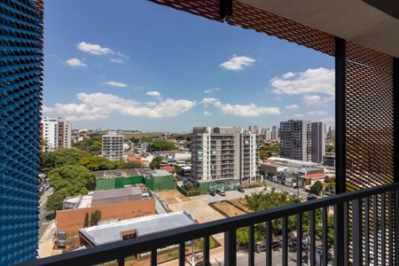 Sacada de kitnet/studio para alugar com 1 quarto, 28m² em Indianópolis, São Paulo