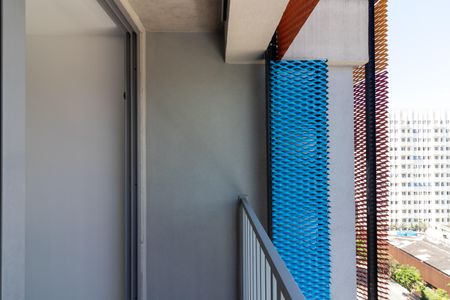 Sacada de kitnet/studio para alugar com 1 quarto, 28m² em Indianópolis, São Paulo