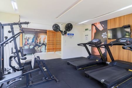 Apartamento à venda com 58m², 2 quartos e 1 vaga Apartamento à venda com 58m², 2 quartos e 1 vagaÁrea comum - Academia