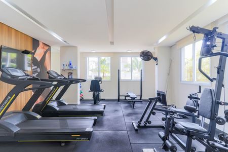 Apartamento à venda com 58m², 2 quartos e 1 vaga Apartamento à venda com 58m², 2 quartos e 1 vagaÁrea comum - Academia