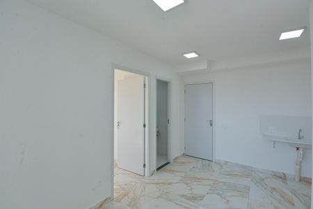 Sala de apartamento para alugar com 2 quartos, 33m² em Veleiros, São Paulo
