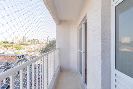 Sacada da Sala de apartamento para alugar com 2 quartos, 45m² em Quitaúna, Osasco