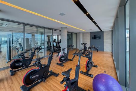 Studio à venda com 20m², 1 quarto e sem vaga Studio à venda com 20m², 1 quarto e sem vagaAcademia