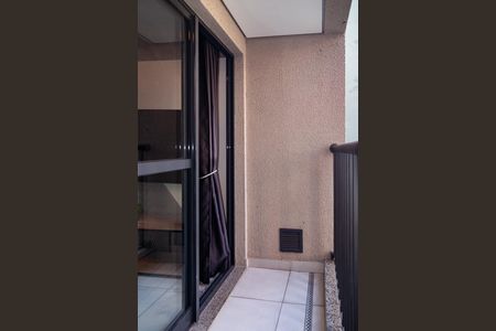 Varanda da Sala de apartamento para alugar com 1 quarto, 29m² em Bela Vista, São Paulo