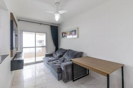 Sala de apartamento para alugar com 2 quartos, 89m² em Nova Mirim, Praia Grande