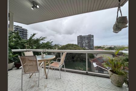 Varanda da Sala de apartamento para alugar com 3 quartos, 100m² em Recreio dos Bandeirantes, Rio de Janeiro