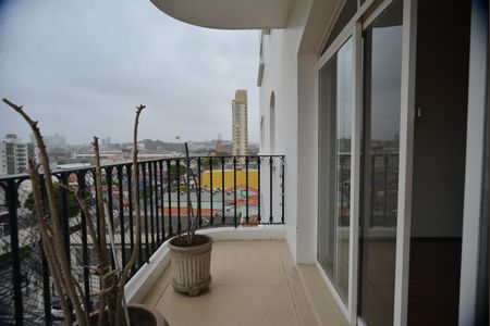 Varanda da Sala de apartamento para alugar com 4 quartos, 130m² em Centro, Santo André