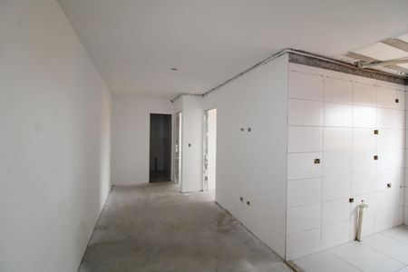 Sala/Cozinha de apartamento à venda com 2 quartos, 47m² em Vila Paulista, Guarulhos