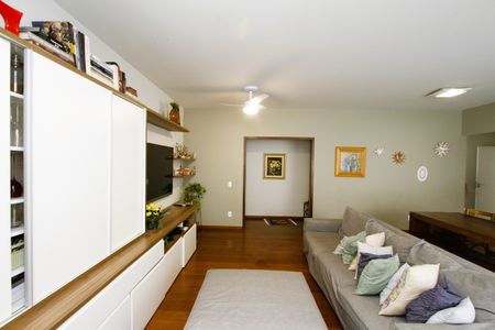 Sala de apartamento à venda com 4 quartos, 150m² em Funcionários, Belo Horizonte
