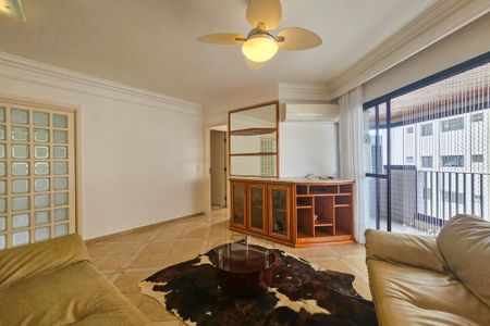 Sala de apartamento para alugar com 3 quartos, 101m² em Loteamento Joao Batista Juliao, Guarujá