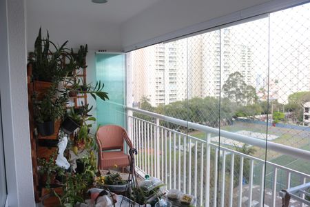 Varanda Sala de apartamento à venda com 3 quartos, 125m² em Boa Vista, São Caetano do Sul