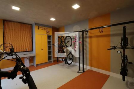 Apartamento para alugar com 37m², 2 quartos e 1 vaga Apartamento para alugar com 37m², 2 quartos e 1 vagaÁrea comum - Bicicletário