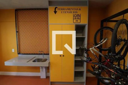 Apartamento para alugar com 37m², 2 quartos e 1 vaga Apartamento para alugar com 37m², 2 quartos e 1 vagaÁrea comum - Bicicletário