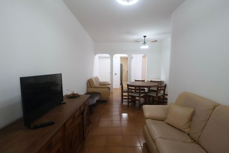 Sala de apartamento para alugar com 3 quartos, 87m² em Centro, Guarujá