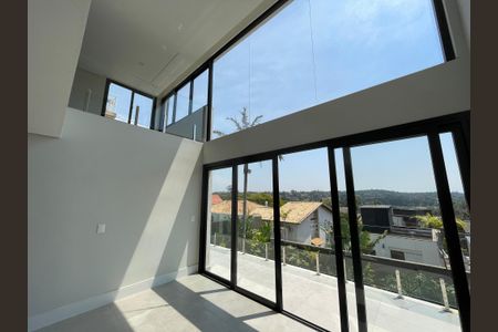 Sala de casa de condomínio para alugar com 4 quartos, 484m² em São Paulo Ii, Cotia