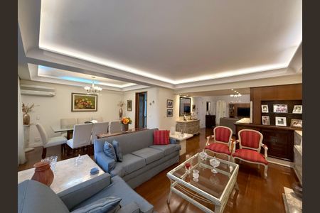 Sala de apartamento à venda com 3 quartos, 160m² em Campo Belo, São Paulo