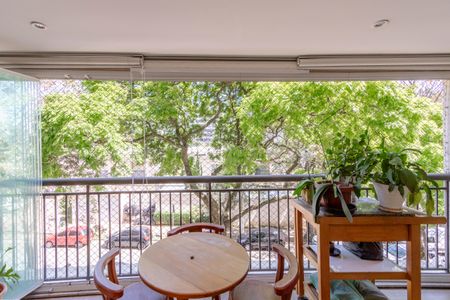 Varanda da Sala de apartamento à venda com 3 quartos, 131m² em Brooklin, São Paulo