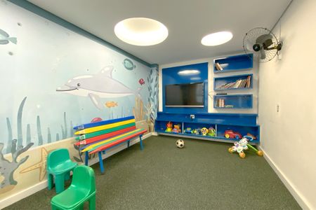 Apartamento à venda com 120m², 3 quartos e 2 vagasÁrea comum - Brinquedoteca