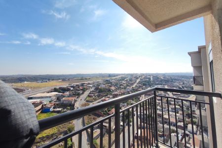 Varanda da Sala de apartamento à venda com 2 quartos, 47m² em Cidade Satélite Íris, Campinas