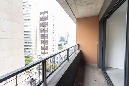 Studio à venda com 26m², 1 quarto e sem vagaVaranda