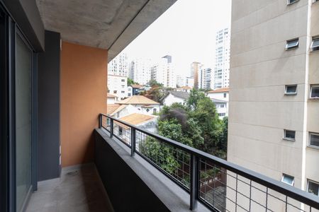 Studio à venda com 26m², 1 quarto e sem vagaVaranda