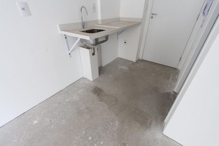 Studio à venda com 26m², 1 quarto e sem vagaCozinha