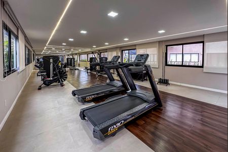 Apartamento à venda com 125m², 3 quartos e 3 vagas Apartamento à venda com 125m², 3 quartos e 3 vagasÁrea comum - Academia