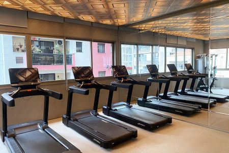 Studio à venda com 34m², 1 quarto e sem vaga Studio à venda com 34m², 1 quarto e sem vagaÁrea comum - Academia