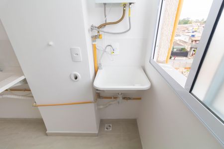Apartamento para alugar com 40m², 2 quartos e 1 vaga Apartamento para alugar com 40m², 2 quartos e 1 vagaCozinha e Área de Serviço