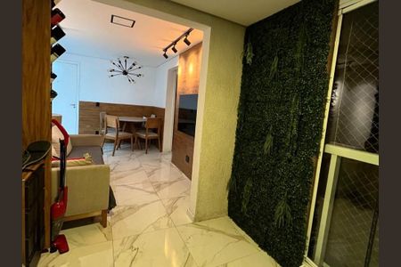 Varanda da Sala de apartamento para alugar com 2 quartos, 60m² em Vila Ema, São Paulo