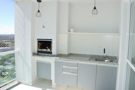 Varanda da Sala de apartamento para alugar com 3 quartos, 125m² em Vila Bonfim, Embu das Artes
