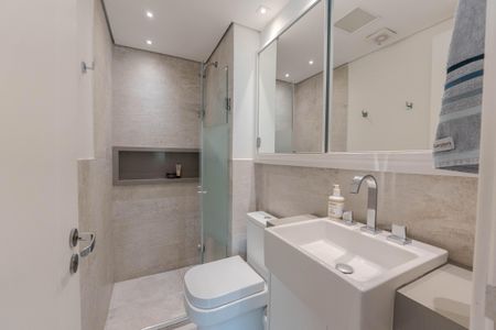 Apartamento à venda com 54m², 1 quarto e 1 vaga Apartamento à venda com 54m², 1 quarto e 1 vagaBanheiro