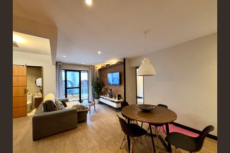 Sala de apartamento à venda com 2 quartos, 85m² em Botafogo, Rio de Janeiro