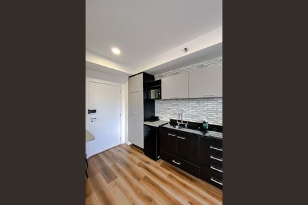 Cozinha de kitnet/studio para alugar com 1 quarto, 26m² em Belenzinho, São Paulo