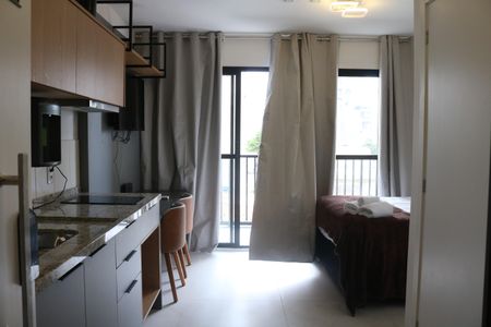 Studio de kitnet/studio para alugar com 1 quarto, 26m² em Barra Funda, São Paulo