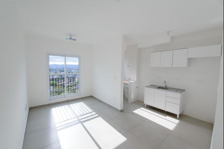 Sala de apartamento para alugar com 1 quarto, 45m² em Chacara do Visconde, Taubaté